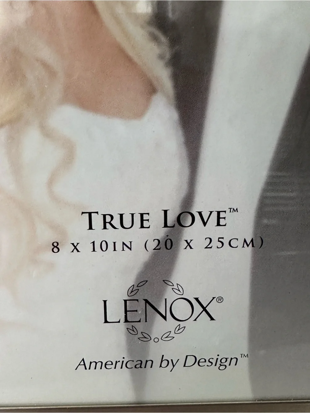 VINTAGE Lenox True Love Frame Silver Plate   FITS 8X10
